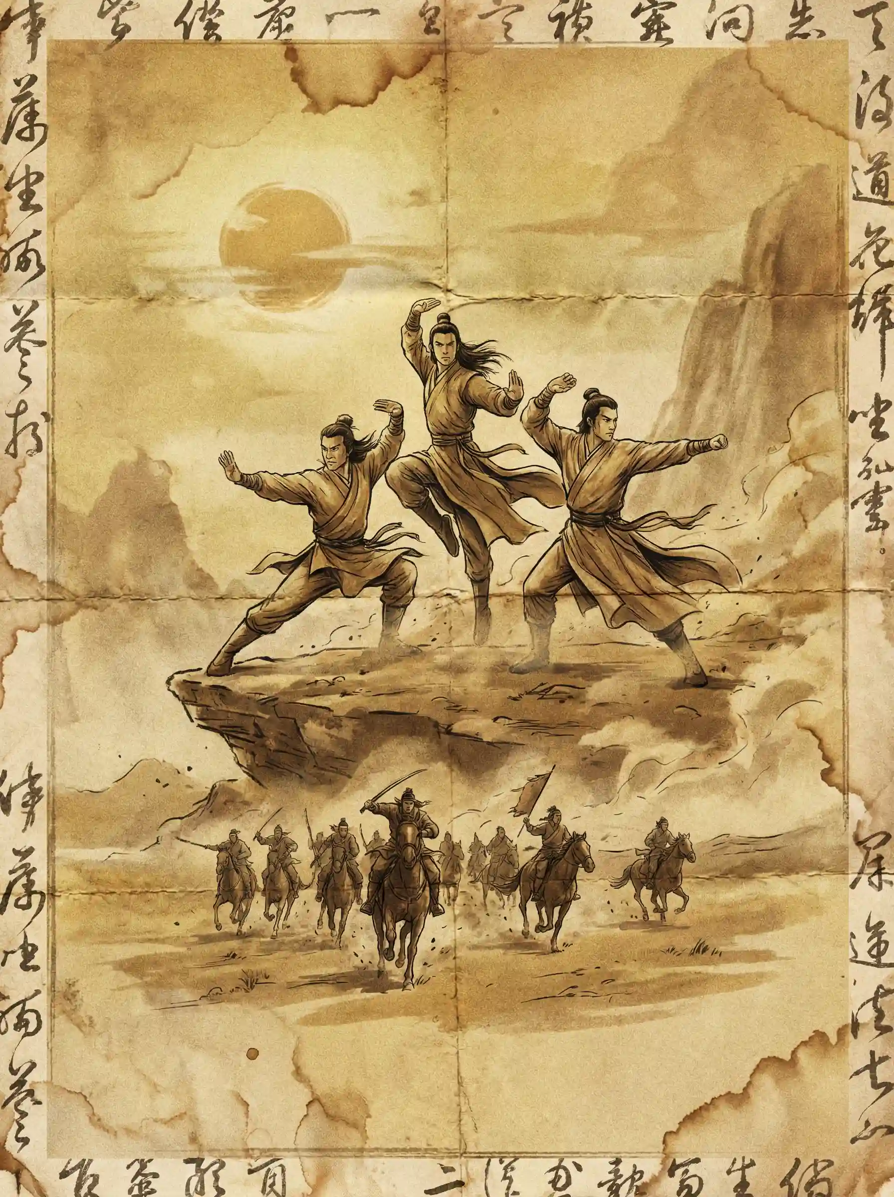 经典 今日看料 修复档案 - 武林风云