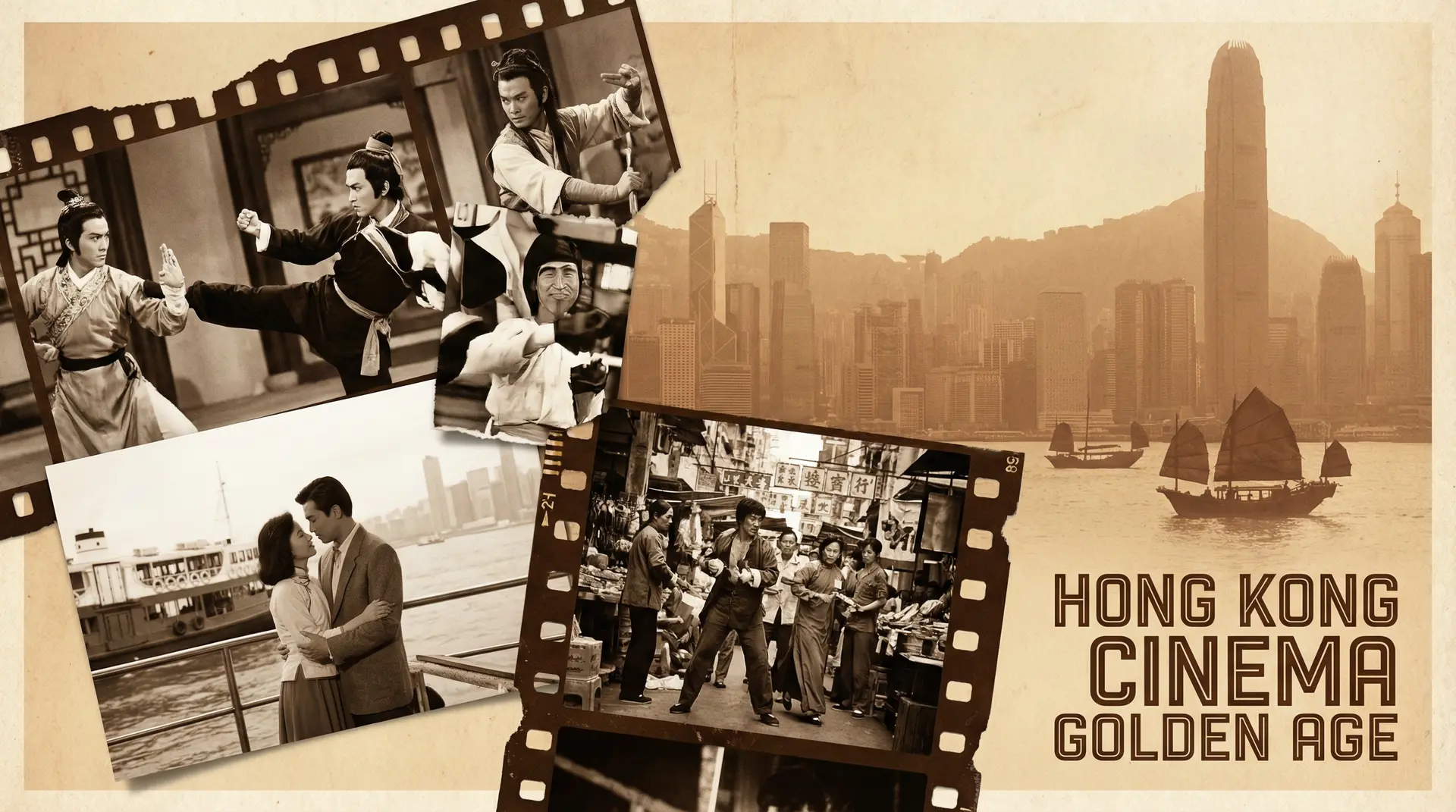 香港电影黄金时代专题 - 今日看料 美学变迁